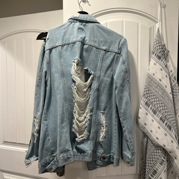 Fashion Nova Jackets & Coats Light Blue Jean Jacket Poshmark